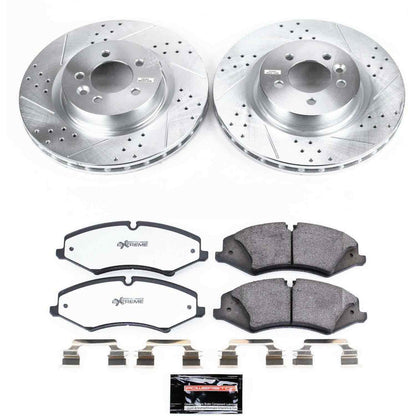 PowerStop Power Stop 2010 Land Rover LR4 Front Z36 Truck & Tow Brake Kit K6719-36