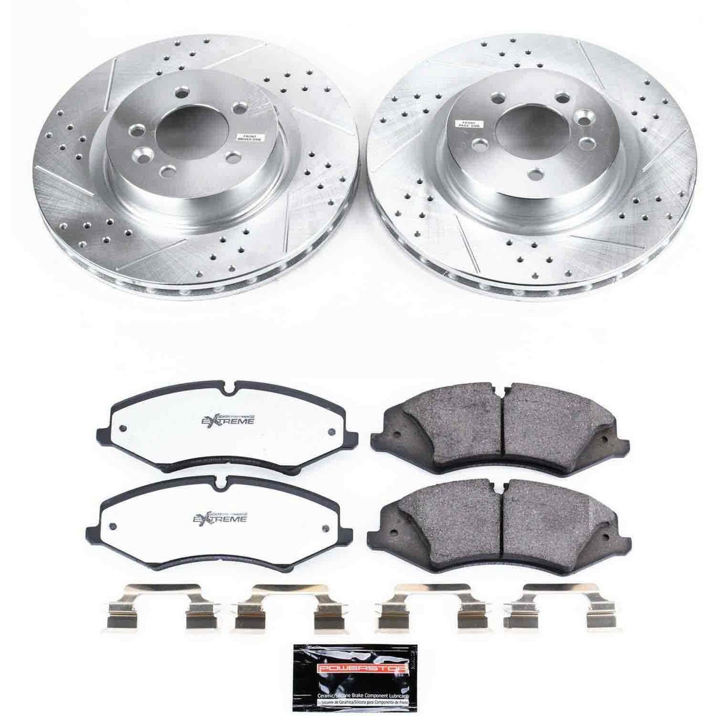 PowerStop Power Stop 2010 Land Rover LR4 Front Z36 Truck & Tow Brake Kit K6719-36