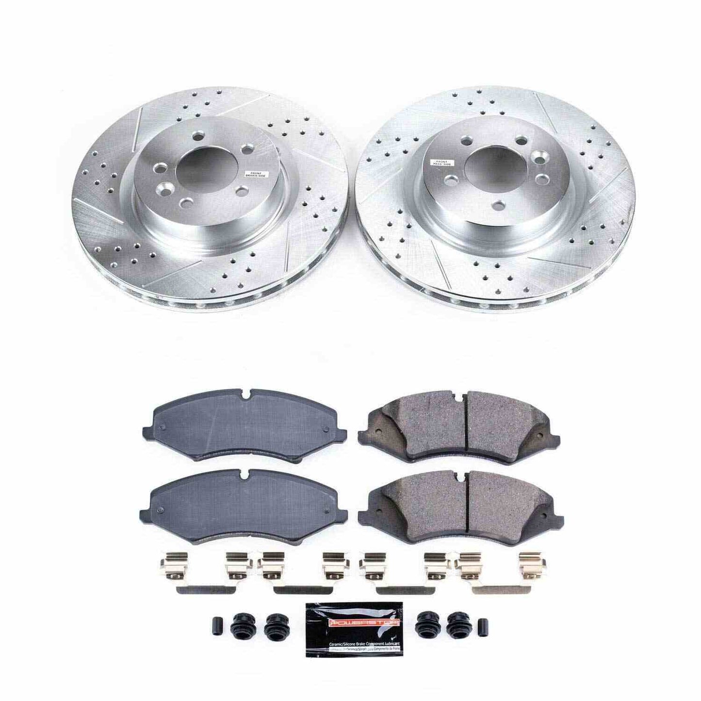 PowerStop Power Stop 2010 Land Rover LR4 Front Z23 Evolution Sport Brake Kit K6719