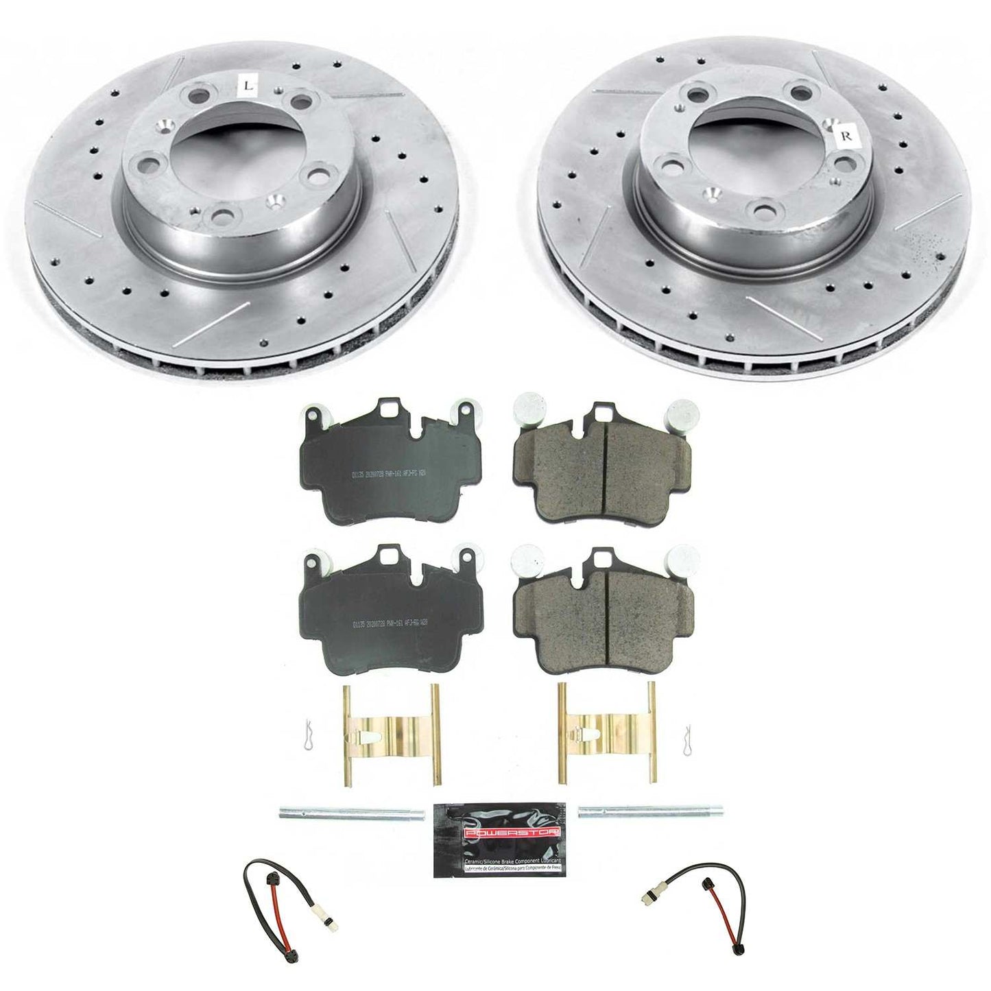 Power Stop 06-08 Porsche 911 Front Z23 Evolution Sport Brake Kit K6731