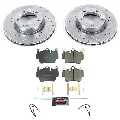 Power Stop 06-08 Porsche 911 Front Z23 Evolution Sport Brake Kit K6731