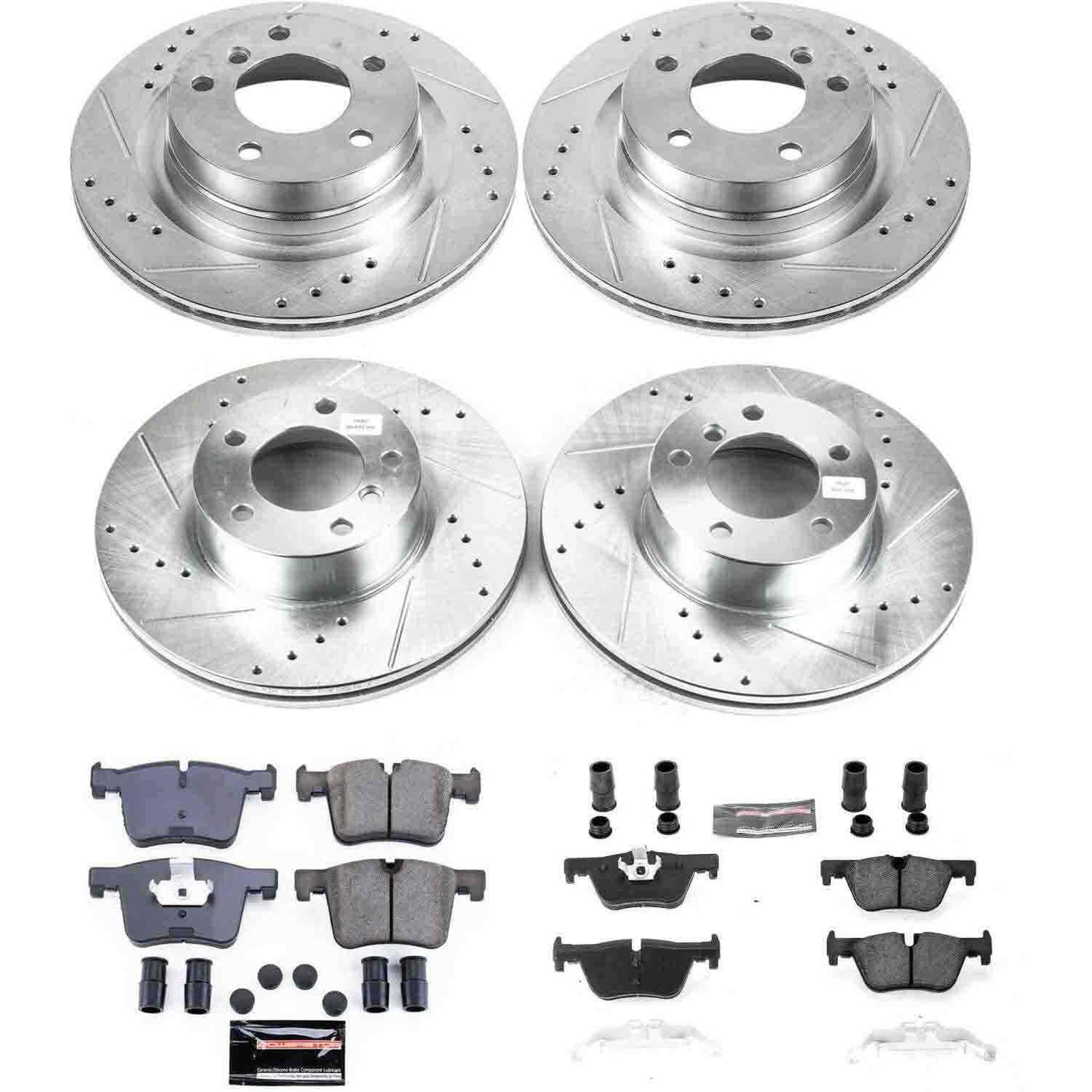 PowerStop Power Stop 14-16 BMW 228i Front & Rear Z23 Evolution Sport Brake Kit K6744