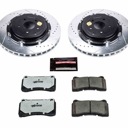 PowerStop Power Stop 09-18 Nissan GT-R Rear Z26 Street Warrior Brake Kit K6774-26