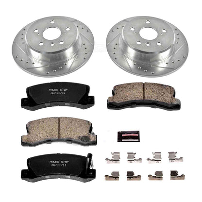 PowerStop Power Stop 99-03 Lexus RX300 Rear Z23 Evolution Sport Brake Kit K6784