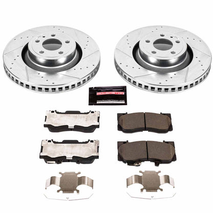 PowerStop Power Stop 15-19 Ford Mustang Front Z23 Evolution Sport Brake Kit K6806