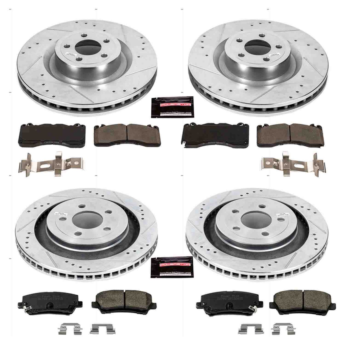 PowerStop Power Stop 15-19 Ford Mustang Front & Rear Z23 Evolution Sport Brake Kit K6810