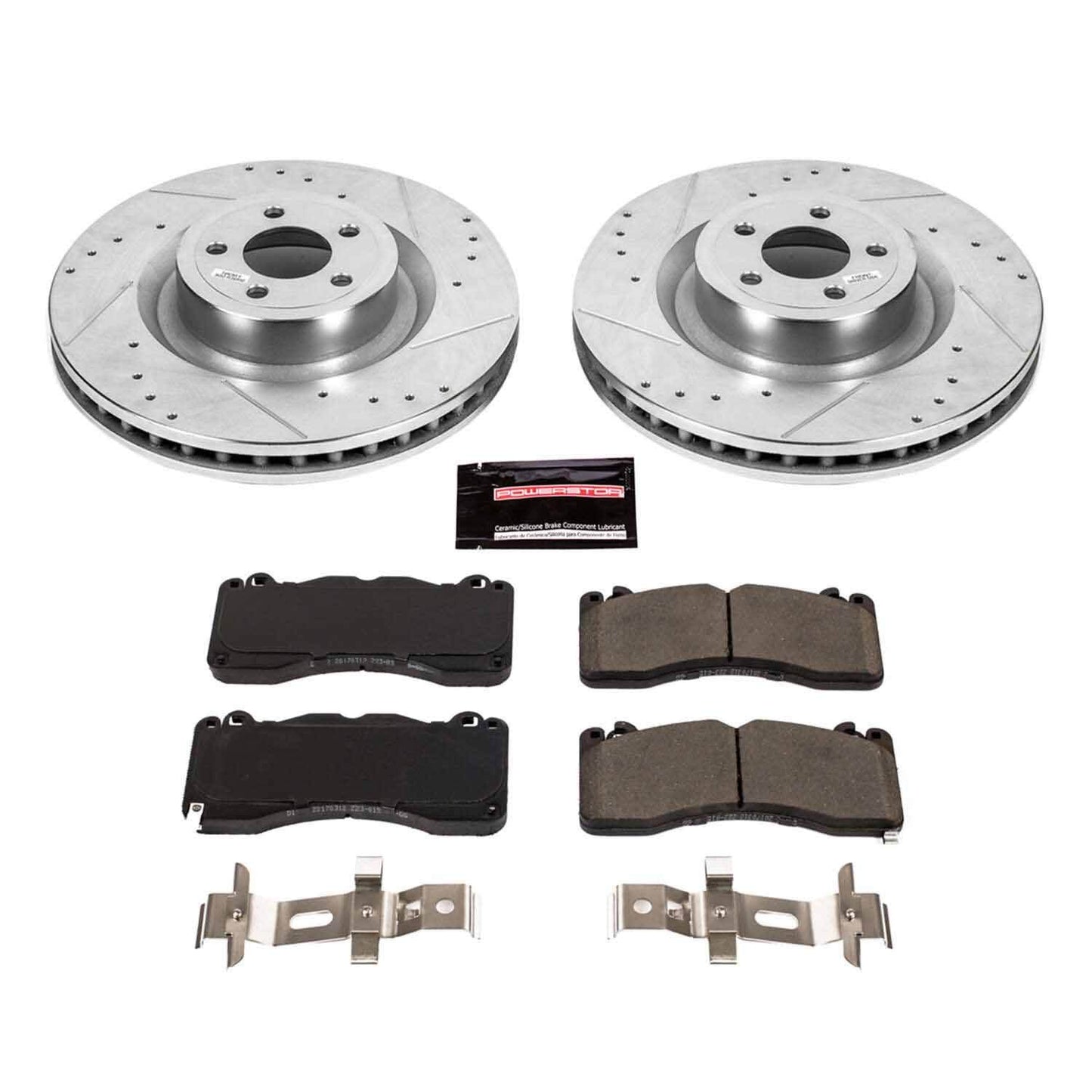 PowerStop Power Stop 15-19 Ford Mustang Front Z23 Evolution Sport Brake Kit K6811
