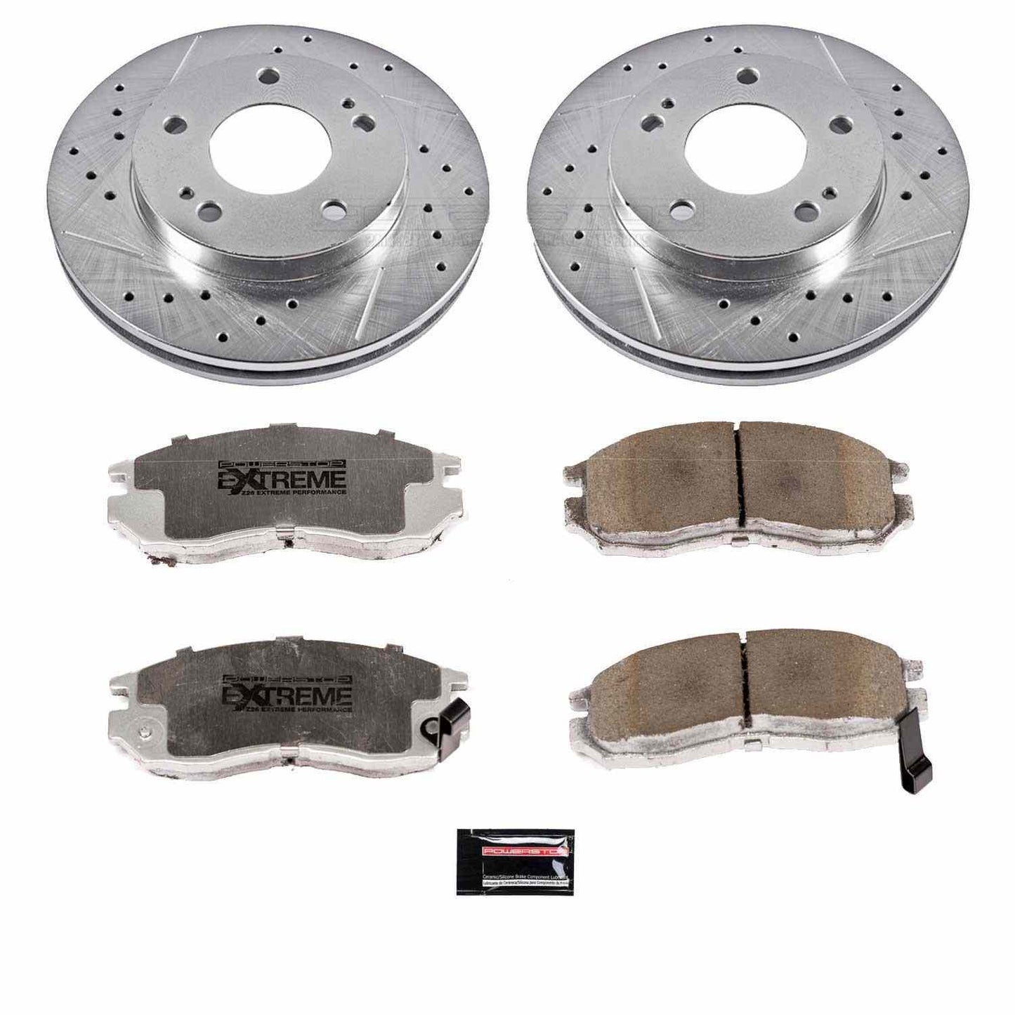 PowerStop Power Stop 95-05 Chrysler Sebring Front Z26 Street Warrior Brake Kit K681-26