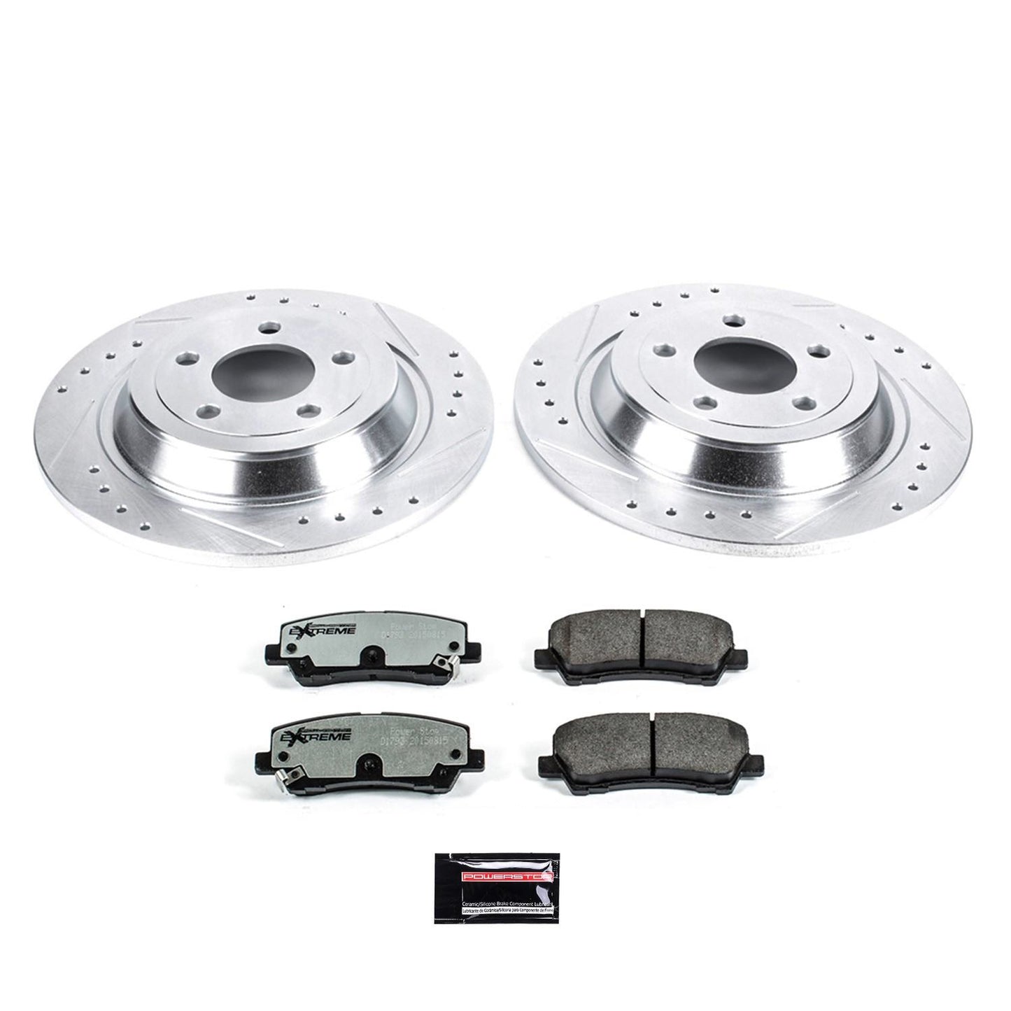 PowerStop Power Stop 15-19 Ford Mustang Rear Z26 Street Warrior Brake Kit K6813-26