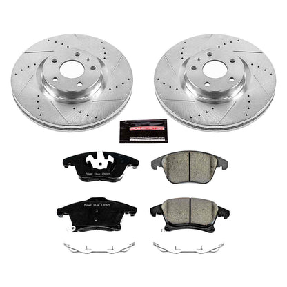 PowerStop Power Stop 13-19 Ford Fusion Front Z23 Evolution Sport Brake Kit K6816