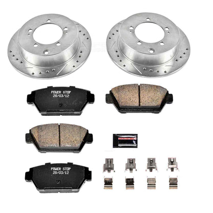 PowerStop Power Stop 90-94 Eagle Talon Rear Z23 Evolution Sport Brake Kit K684