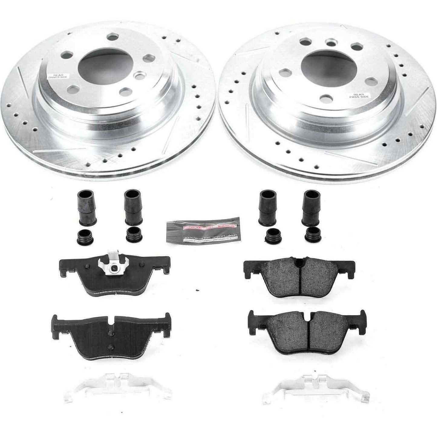 PowerStop Power Stop 13-18 BMW 320i xDrive Rear Z23 Evolution Sport Brake Kit K6852