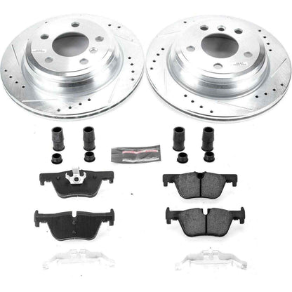 PowerStop Power Stop 13-18 BMW 320i xDrive Rear Z23 Evolution Sport Brake Kit K6852