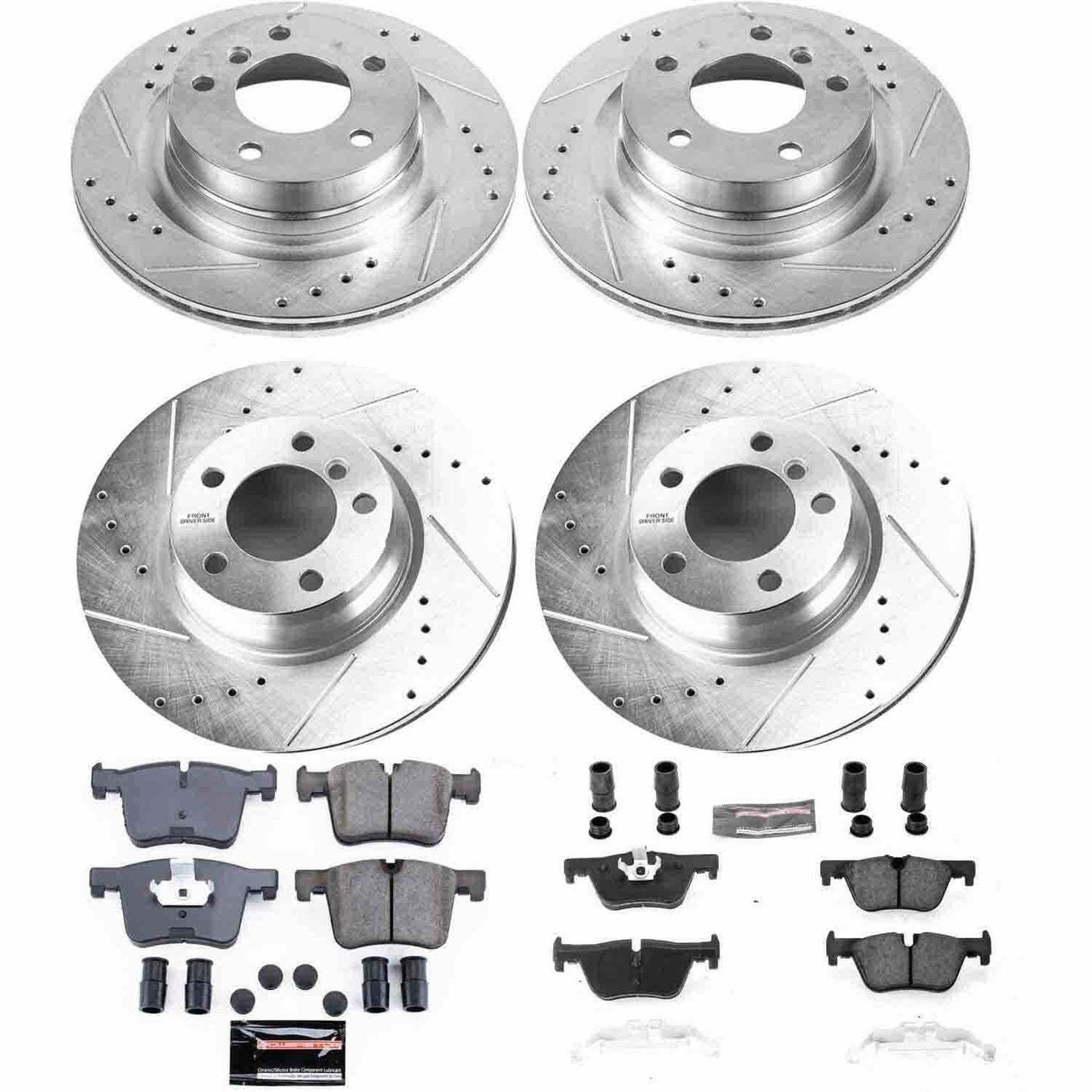 PowerStop Power Stop 14-15 BMW 228i Front & Rear Z23 Evolution Sport Brake Kit K6853