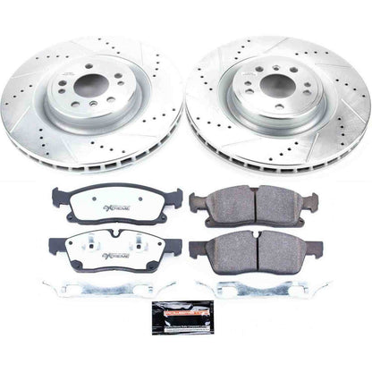 PowerStop Power Stop 2016 Mercedes-Benz GLE300d Front Z36 Truck & Tow Brake Kit K6883-36