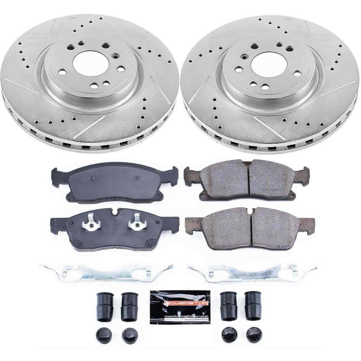 PowerStop Power Stop 2016 Mercedes-Benz GLE300d Front Z23 Evolution Sport Brake Kit K6897