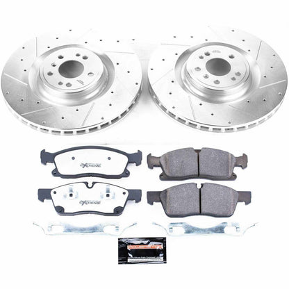 PowerStop Power Stop 13-16 Mercedes-Benz GL350 Front Z36 Truck & Tow Brake Kit K6899-36