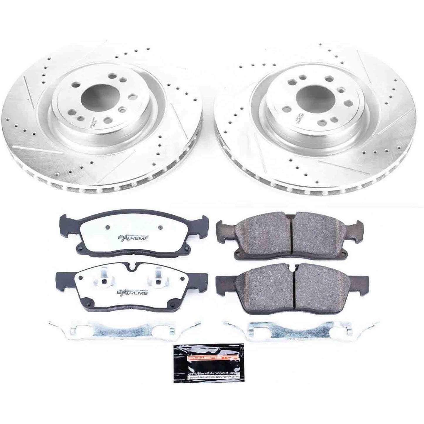 PowerStop Power Stop 13-16 Mercedes-Benz GL350 Front Z36 Truck & Tow Brake Kit K6903-36