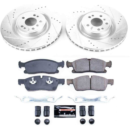 PowerStop Power Stop 13-16 Mercedes-Benz GL350 Front Z23 Evolution Sport Brake Kit K6903