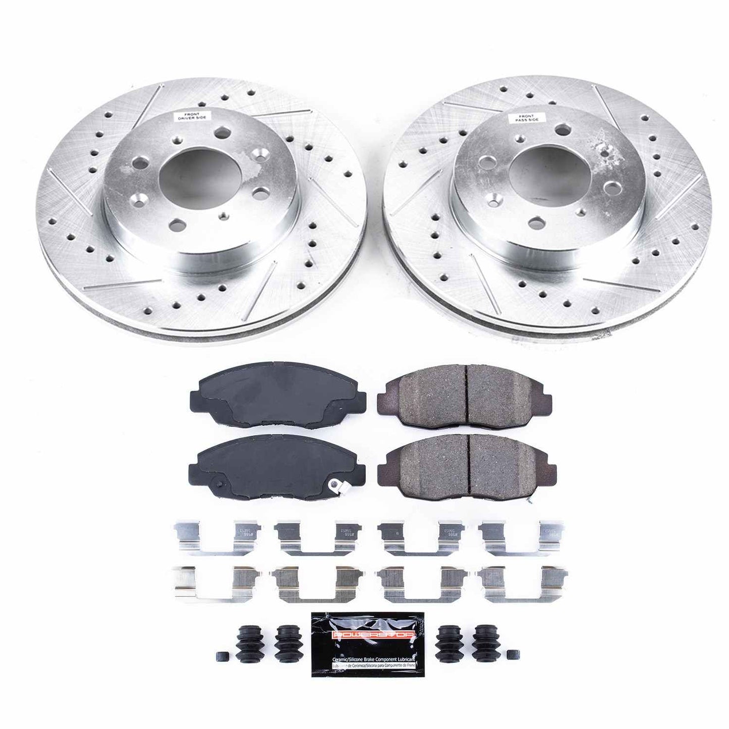 PowerStop Power Stop 96-05 Honda Civic Front Z23 Evolution Sport Brake Kit K690