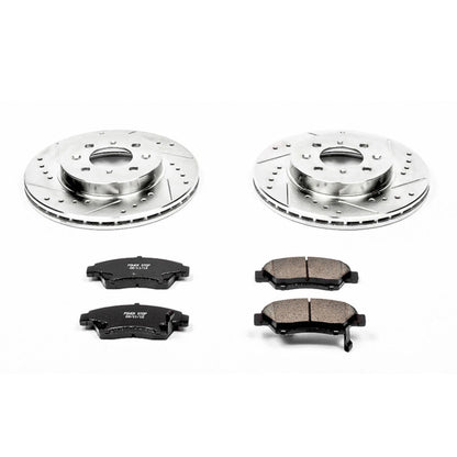 PowerStop Power Stop 93-95 Honda Civic Front Z23 Evolution Sport Brake Kit K694