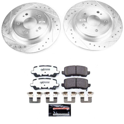 PowerStop Power Stop 14-19 Acura RLX Rear Z26 Street Warrior Brake Kit K6952-26