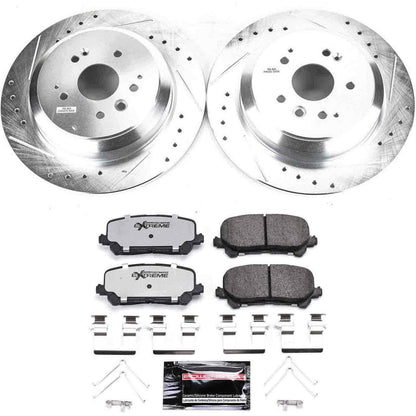 PowerStop Power Stop 14-16 Acura MDX Rear Z36 Truck & Tow Brake Kit K6953-36