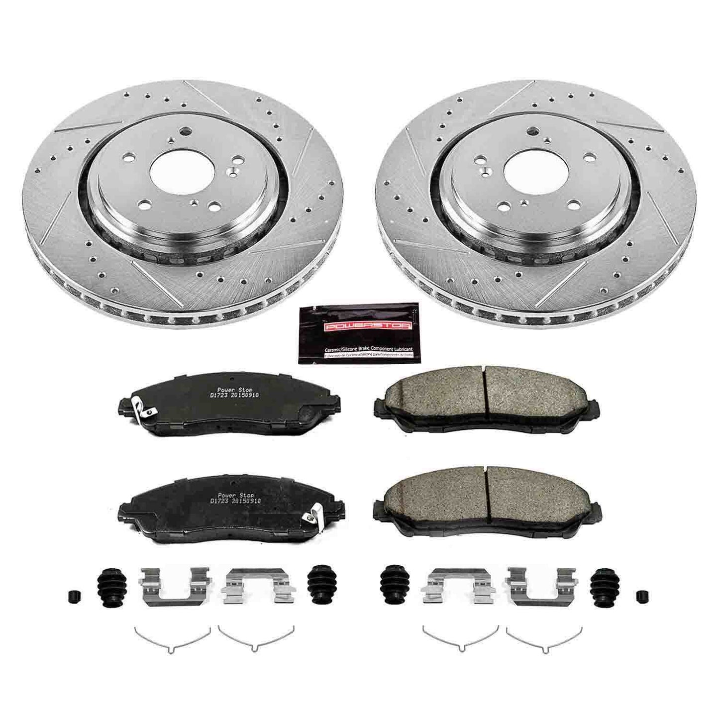 PowerStop Power Stop 14-16 Acura MDX Front Z23 Evolution Sport Brake Kit K6957