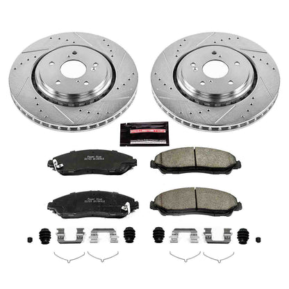 PowerStop Power Stop 14-16 Acura MDX Front Z23 Evolution Sport Brake Kit K6957