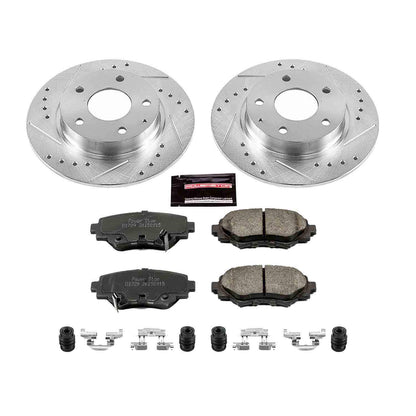 PowerStop Power Stop 14-16 Mazda 3 Rear Z23 Evolution Sport Brake Kit K6963