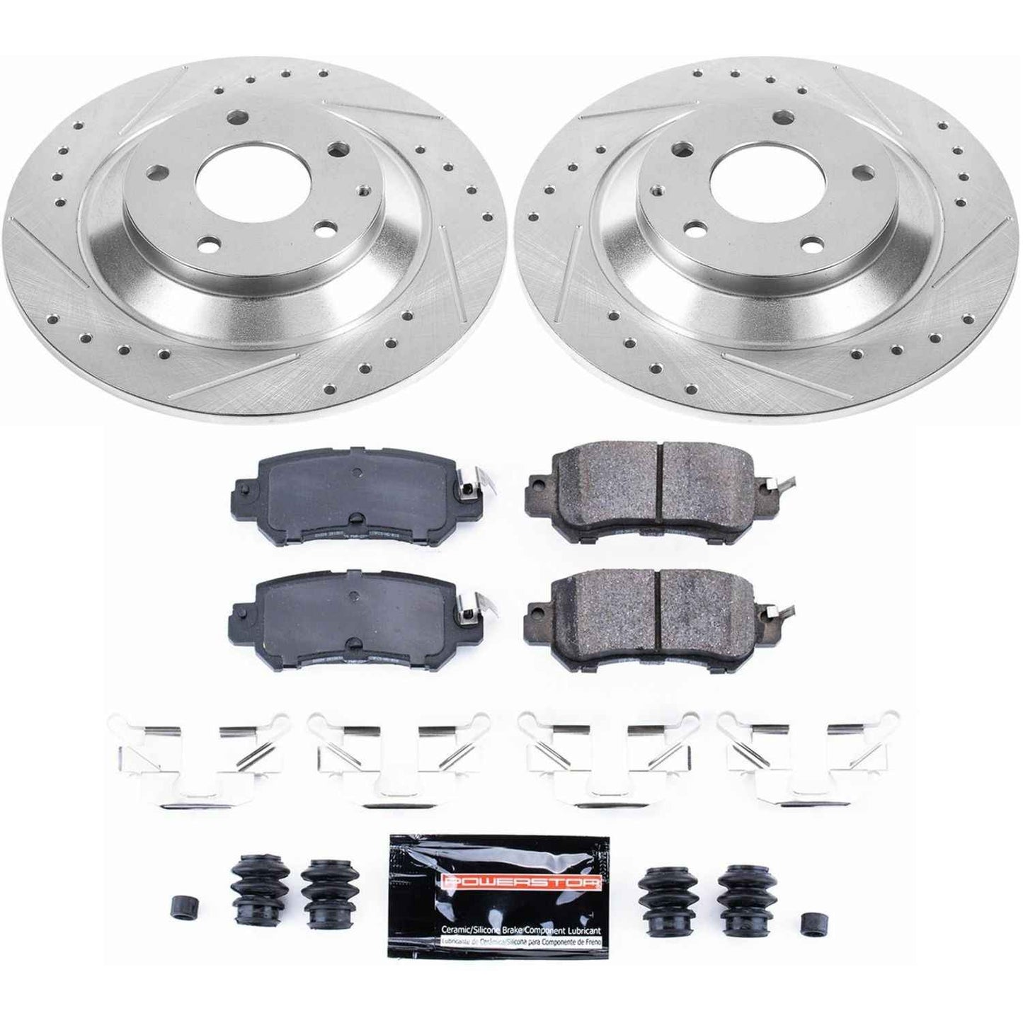 PowerStop Power Stop 13-15 Mazda CX-5 Rear Z23 Evolution Sport Brake Kit K6964