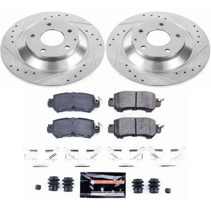 PowerStop Power Stop 13-15 Mazda CX-5 Rear Z23 Evolution Sport Brake Kit K6964