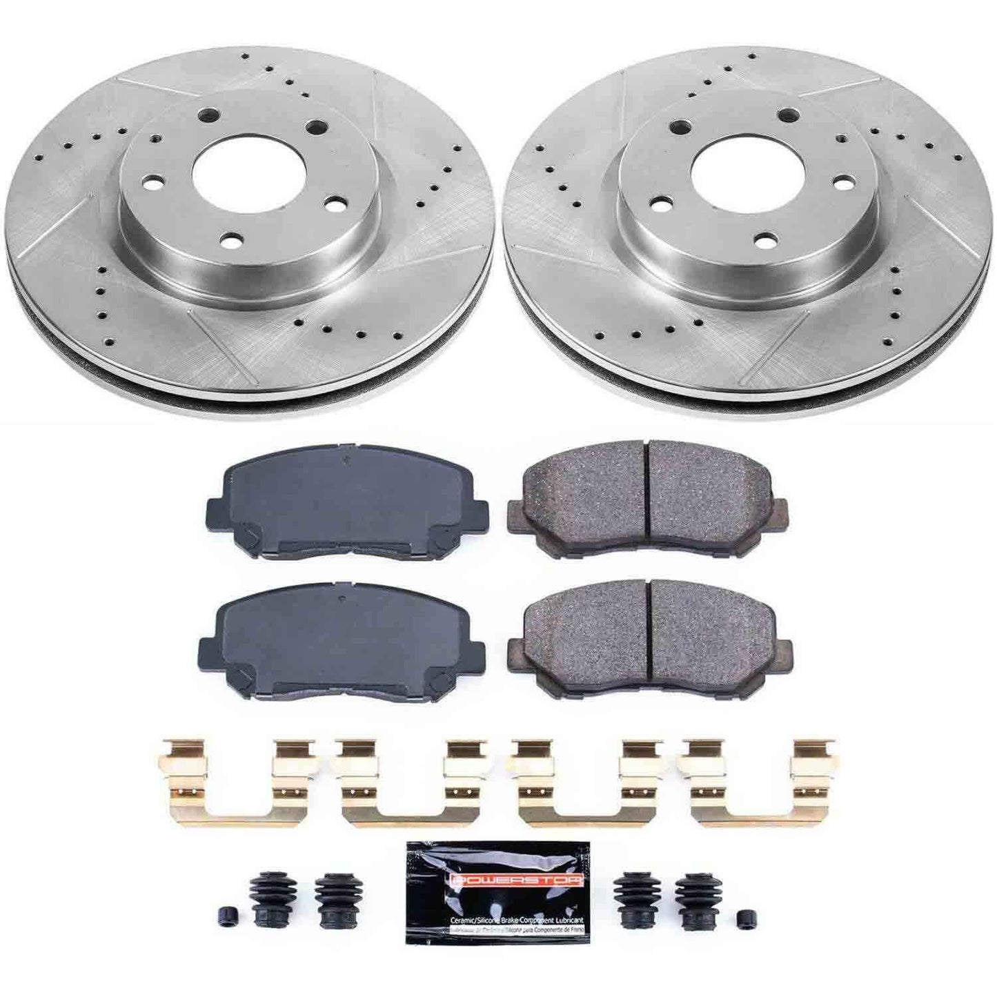 PowerStop Power Stop 13-15 Mazda CX-5 Front Z23 Evolution Sport Brake Kit K6967