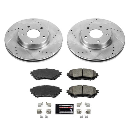 PowerStop Power Stop 14-18 Mazda 6 Front Z23 Evolution Sport Brake Kit K6968
