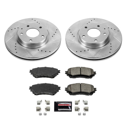 PowerStop Power Stop 14-18 Mazda 6 Front Z23 Evolution Sport Brake Kit K6968