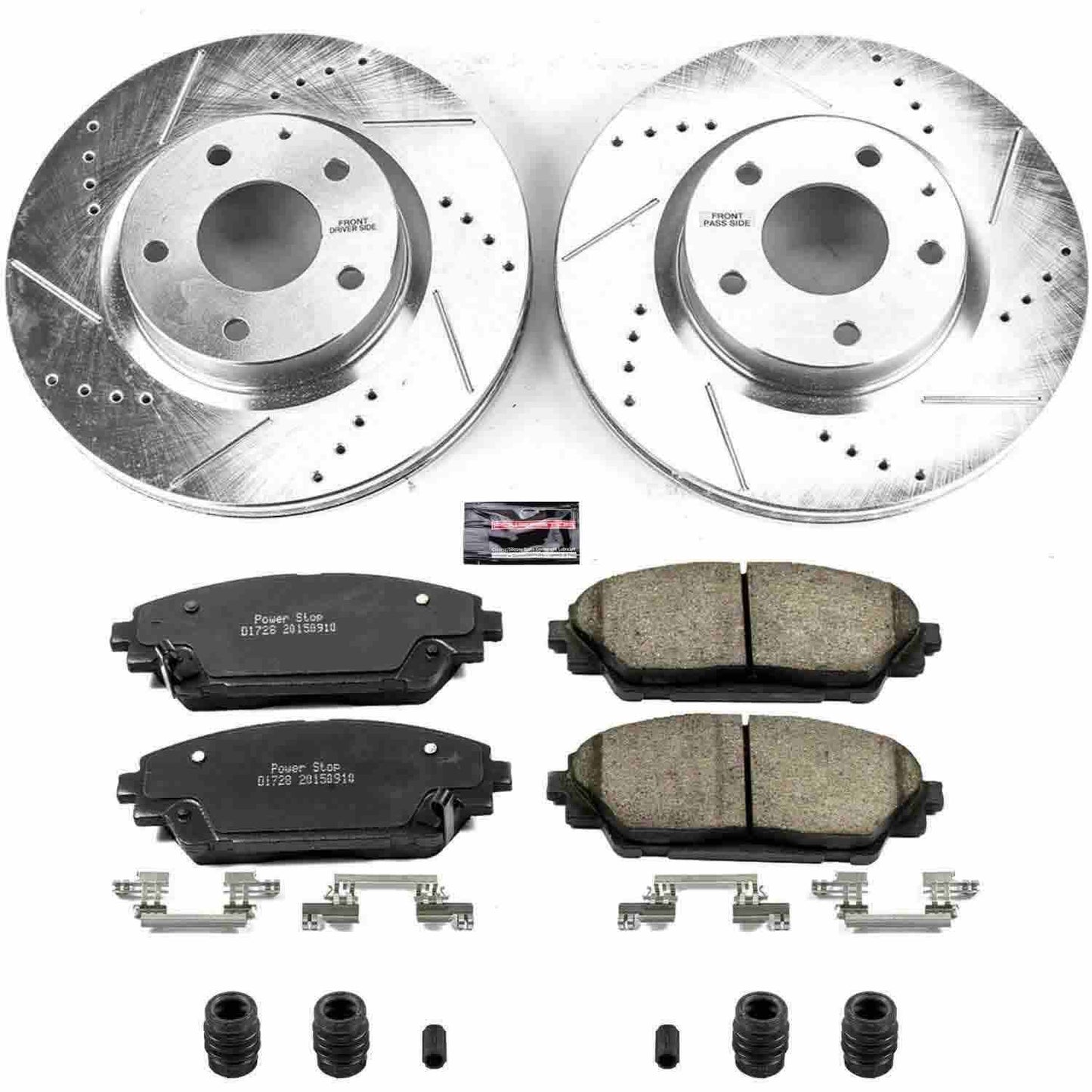 PowerStop Power Stop 14-18 Mazda 3 Front Z23 Evolution Sport Brake Kit K6971