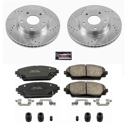 PowerStop Power Stop 14-16 Mazda 3 Front Z23 Evolution Sport Brake Kit K6974