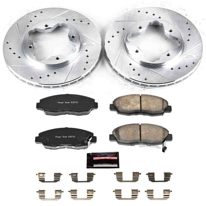 PowerStop Power Stop 1997 Acura CL Front Z23 Evolution Sport Brake Kit K697