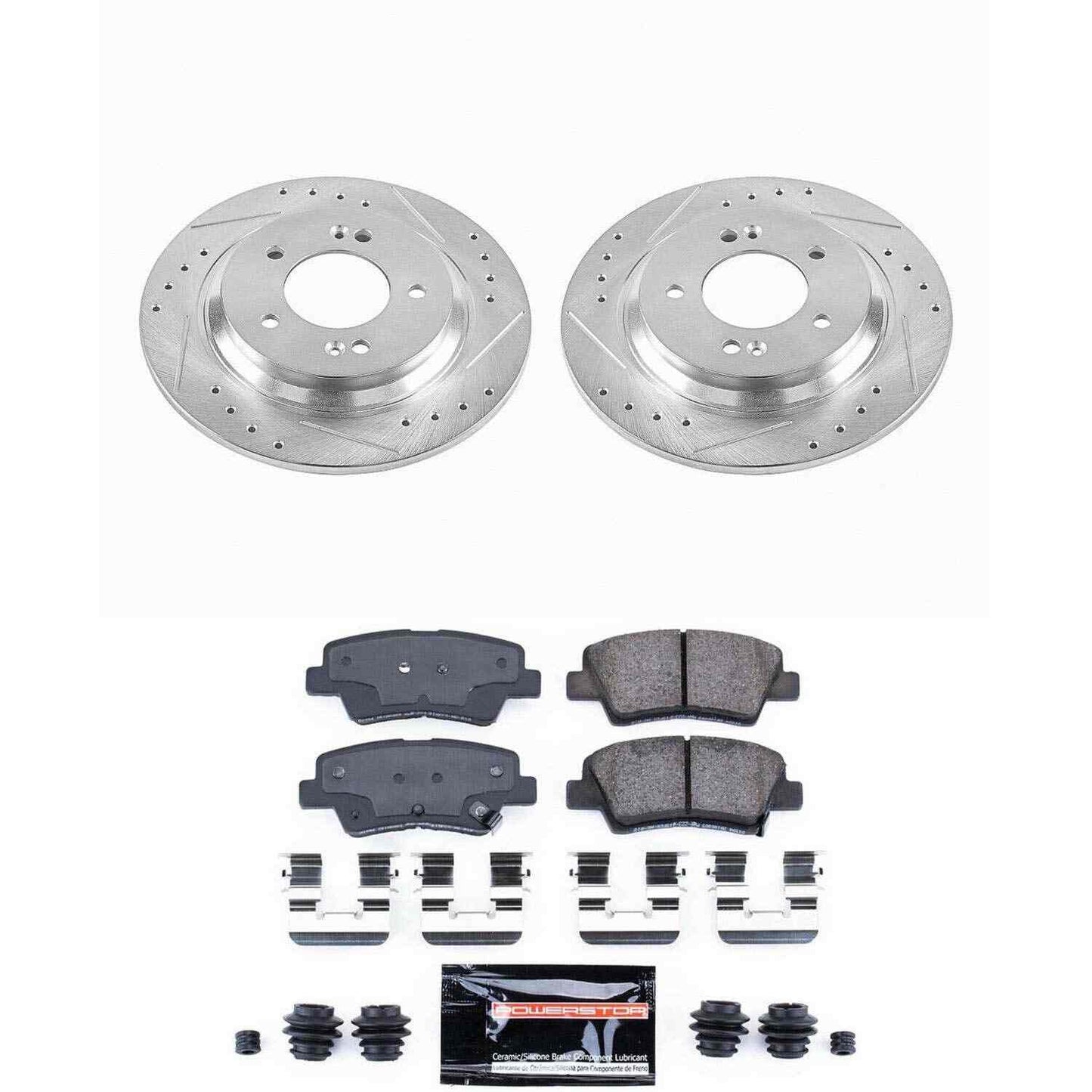 PowerStop Power Stop 2015 Hyundai Sonata Rear Z23 Evolution Sport Brake Kit K6985