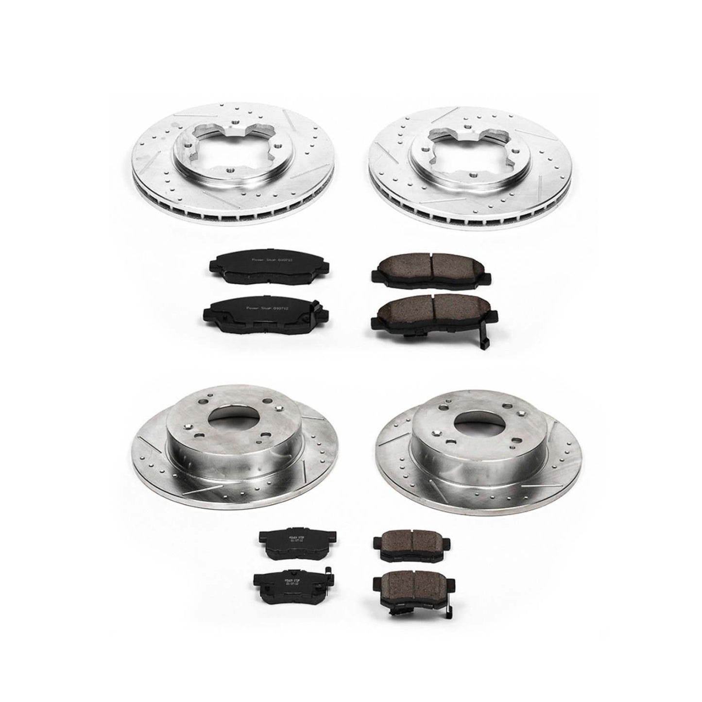PowerStop Power Stop 1997 Acura CL Front & Rear Z23 Evolution Sport Brake Kit K698