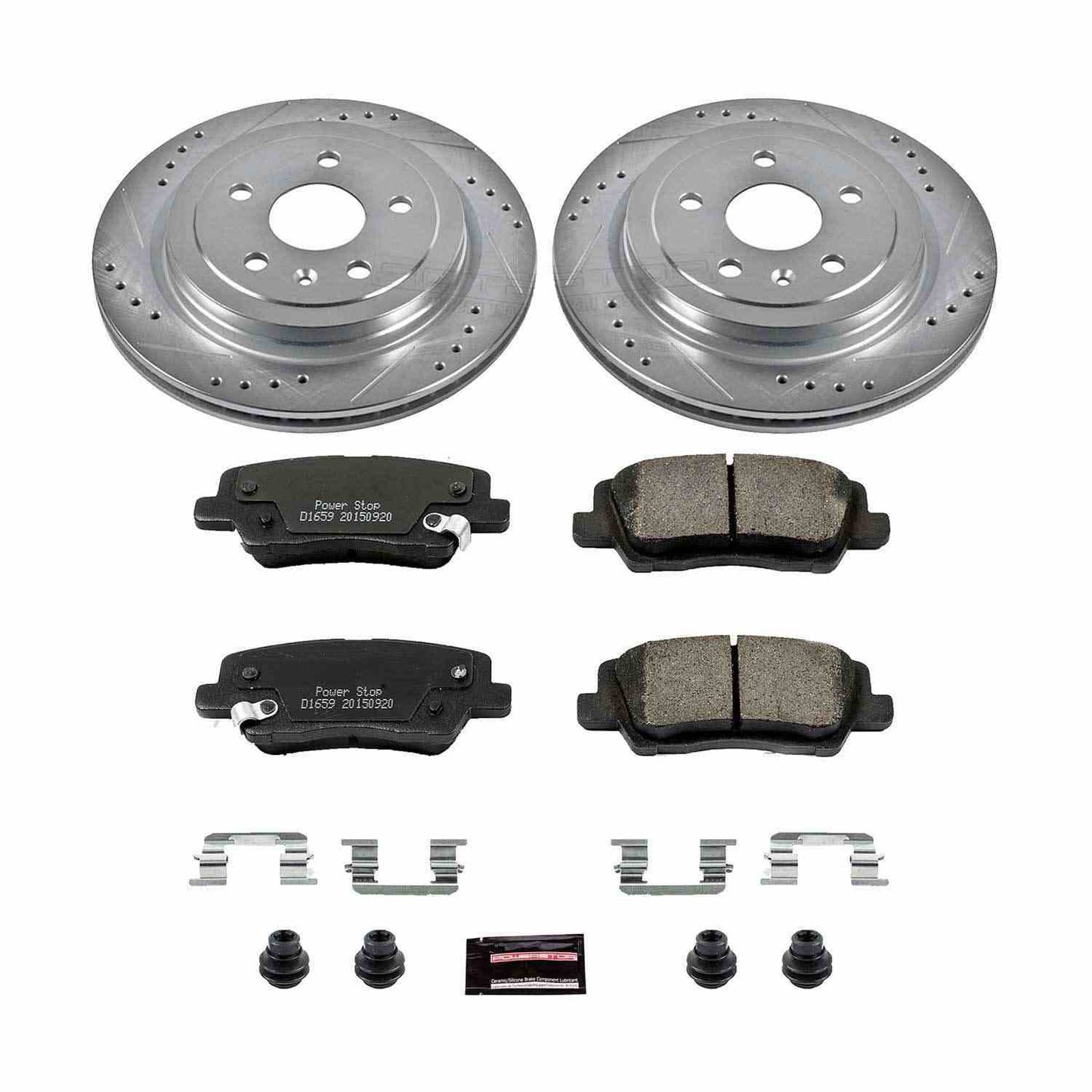 PowerStop Power Stop 14-18 Cadillac CTS Rear Z23 Evolution Sport Brake Kit K6991