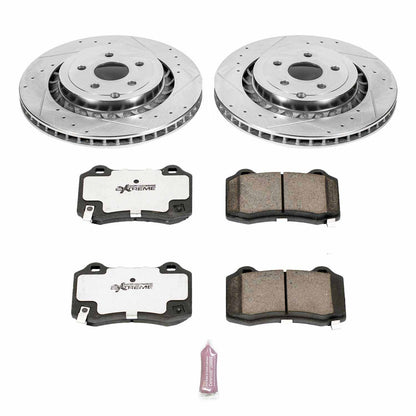 PowerStop Power Stop 15-17 Chevrolet SS Rear Z26 Street Warrior Brake Kit K6994-26