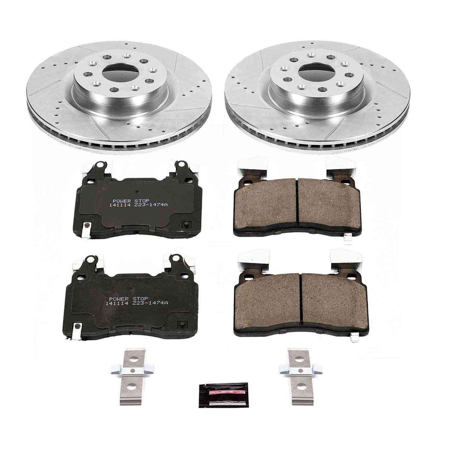 PowerStop Power Stop 16-18 Cadillac CT6 Front Z23 Evolution Sport Brake Kit K6998