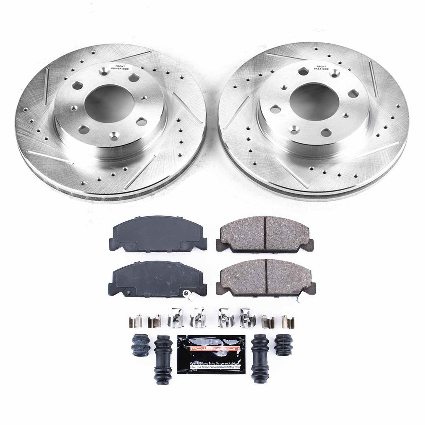 PowerStop Power Stop 90-00 Honda Civic Front Z23 Evolution Sport Brake Kit K699