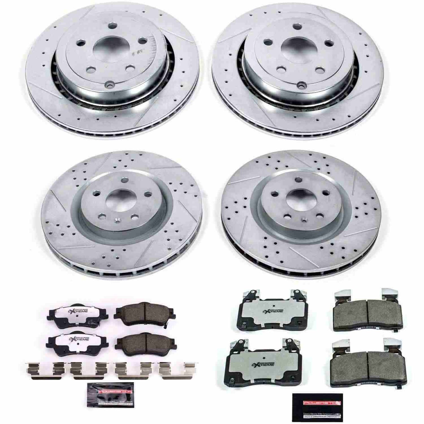 PowerStop Power Stop 2014 Chevrolet SS Front & Rear Z26 Street Warrior Brake Kit K7005-26