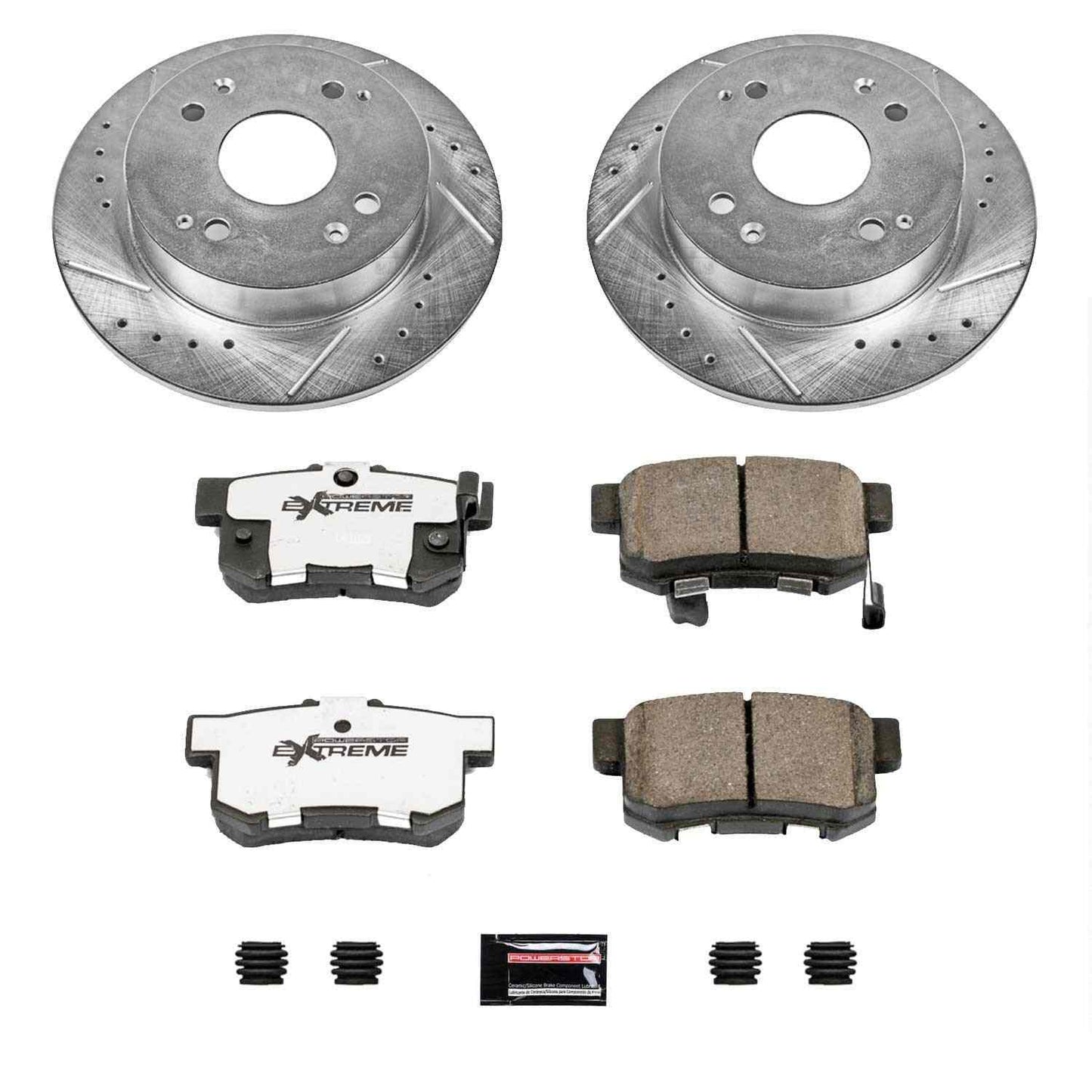PowerStop Power Stop 1997 Acura CL Rear Z26 Street Warrior Brake Kit K701-26