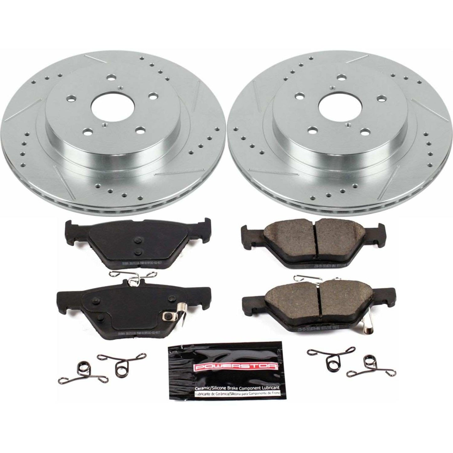 PowerStop Power Stop 15-18 Subaru Legacy Rear Z23 Evolution Sport Brake Kit K7039