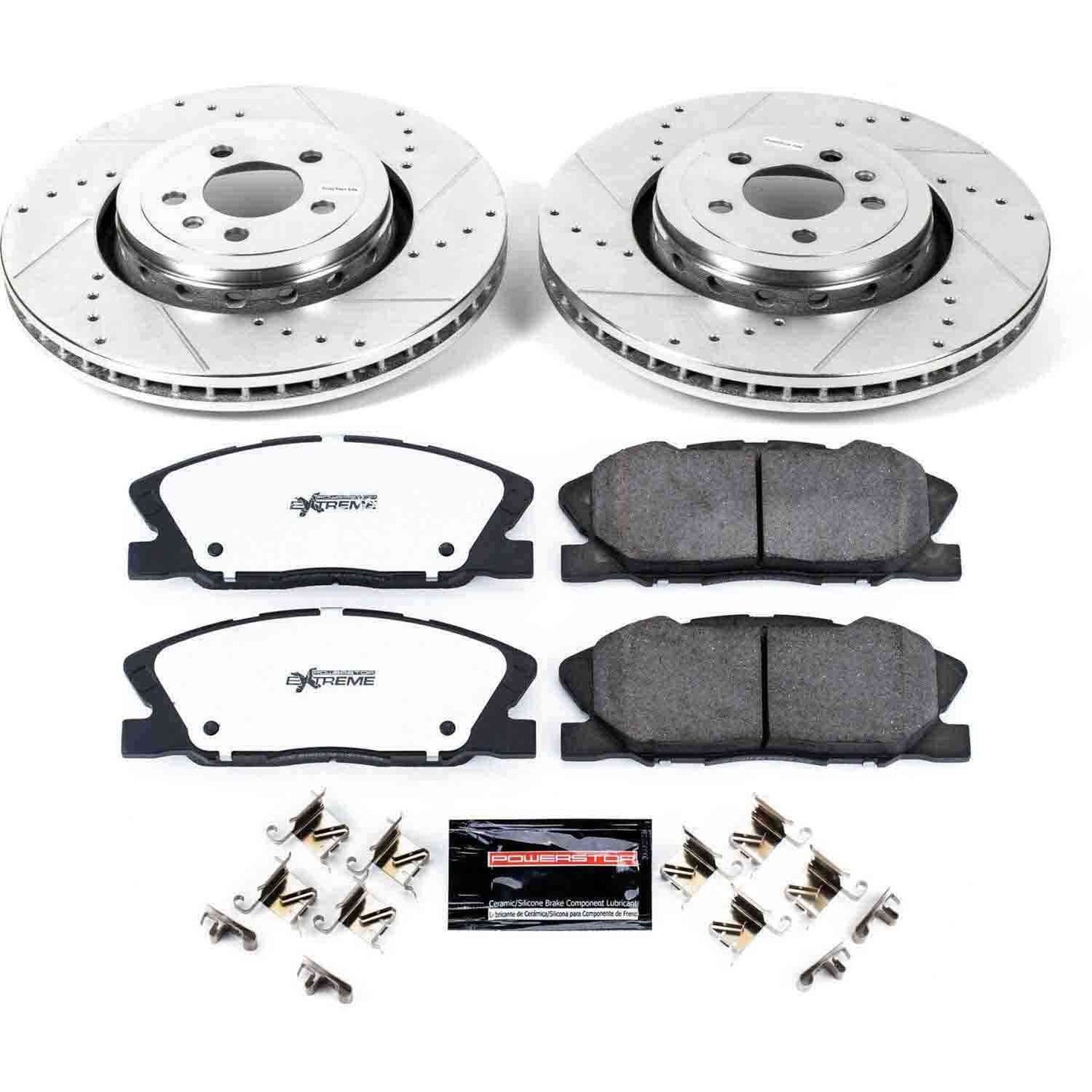 PowerStop Power Stop 14-19 Dodge Charger Front Z26 Street Warrior Brake Kit K7050-26