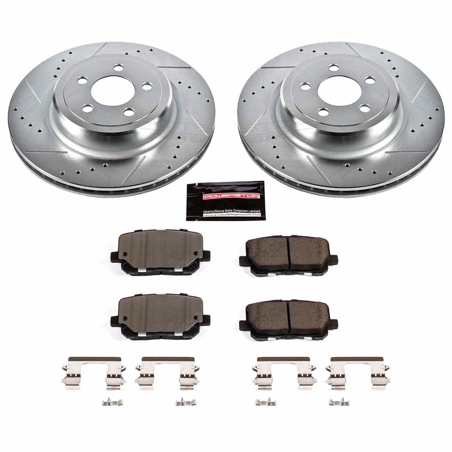 PowerStop Power Stop 14-19 Dodge Charger Rear Z23 Evolution Sport Brake Kit K7052