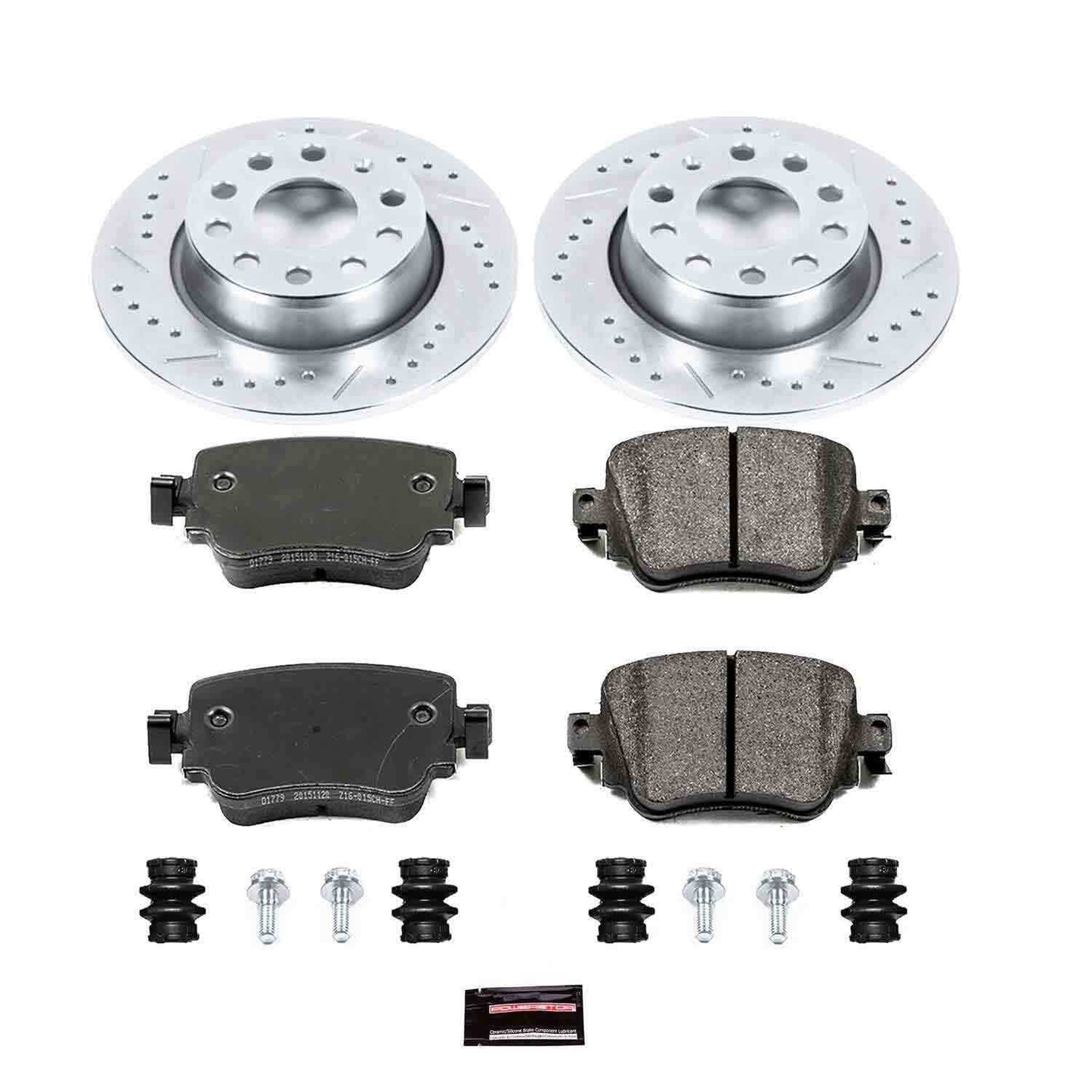 PowerStop Power Stop 15-18 Volkswagen Golf Rear Z23 Evolution Sport Brake Kit K7053